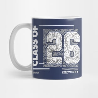 Class of 2026 Urban Streetwear // Graduation Class of '26 Gray Mug